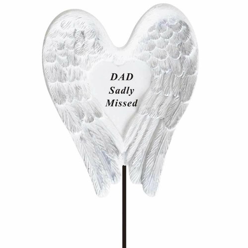 Sadly missed dad angel wings - dad,