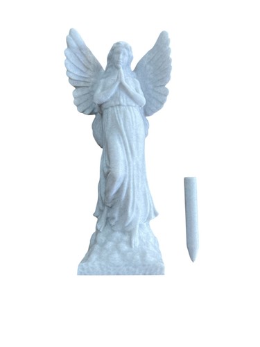 Praying angel grave - praying,