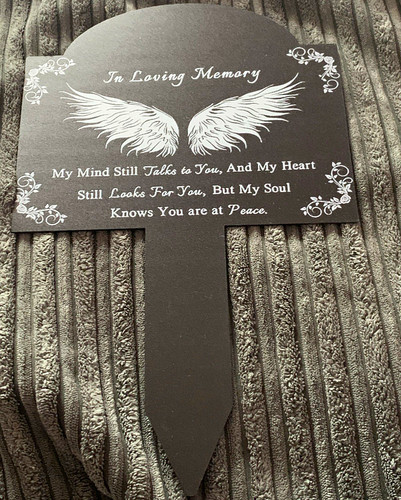 Loving memory angel wings - loving,