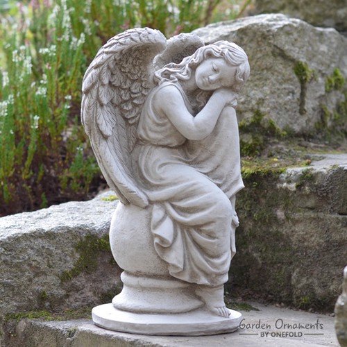 Angel hand cast stone - hand, outdoor