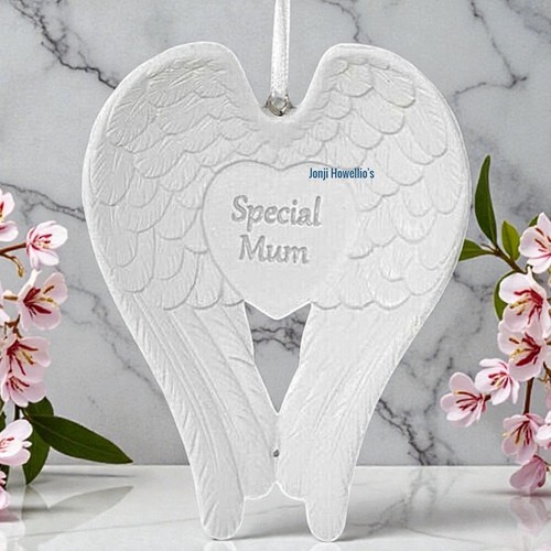 Mum memorial angel wings - memorial,
