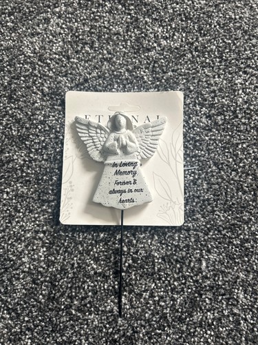 Angel memorial ornament with