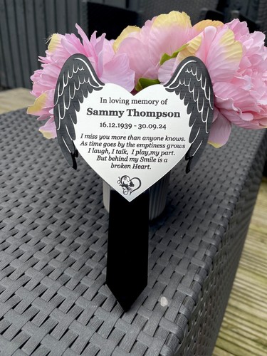 Memorial plaque personalised - memorial, plaque,