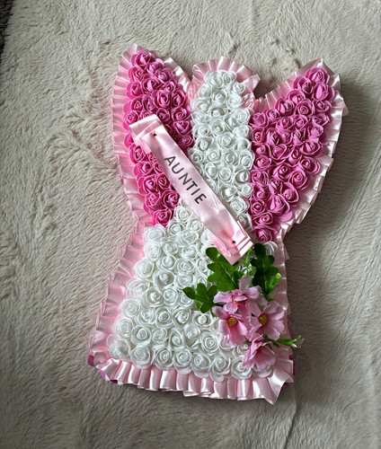 Pink angel memorial - pink,