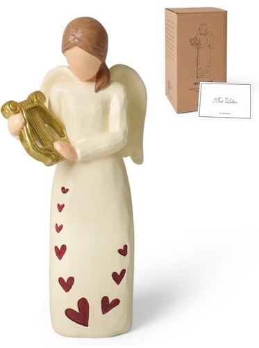 Angel figurine ornament willow - figurine,