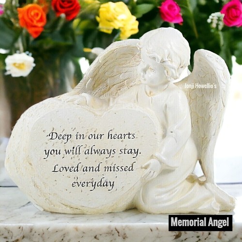 Memorial angel graveside - angel,