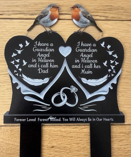 Mum dad grave memorial - mum, &