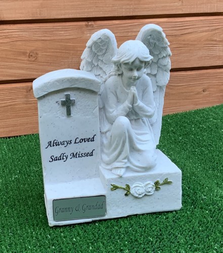 Angel headstone for granny - angel,