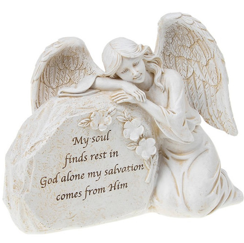 Graveside memorial angel - graveside,