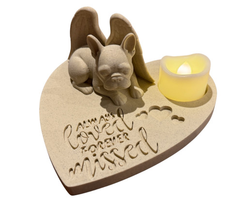 Angel french bulldog memorial - bulldog,