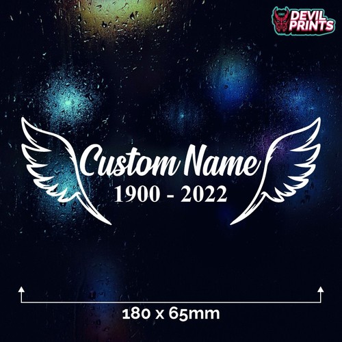 Custom memorial angel wings - memorial,