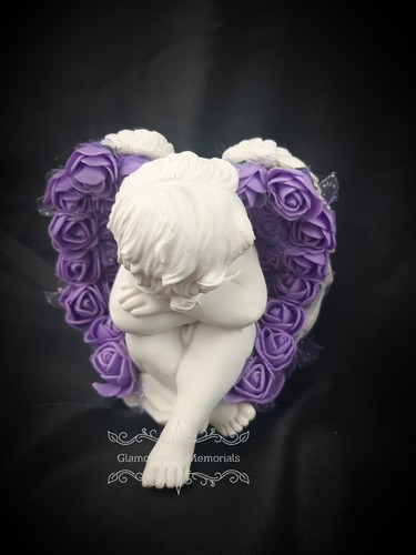 Personalised purple memorial - purple,