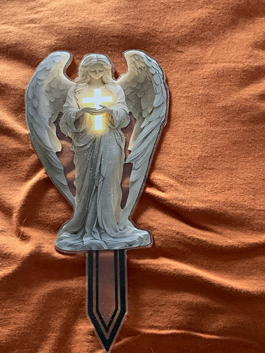 Grey angel grave - grave, memorial