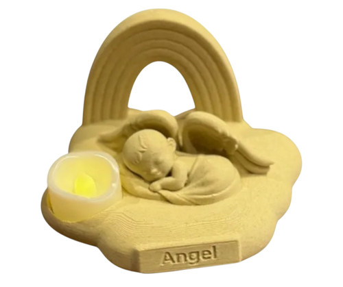 Angel baby boy - boy, cloud
