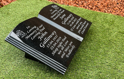 Memorial stone for graves - stone,