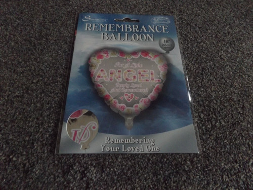 Angel memorial balloon - balloon, inch
