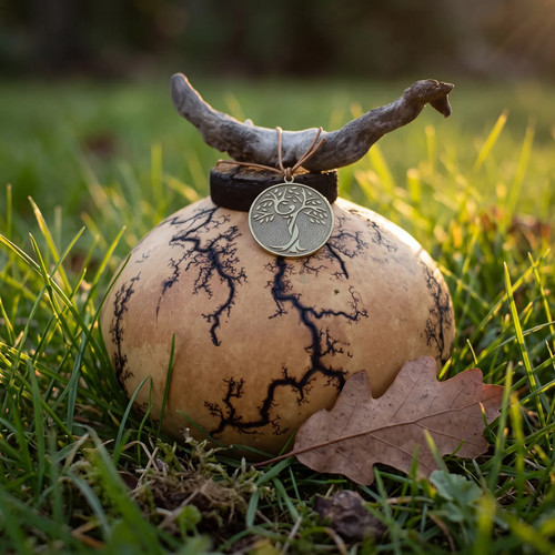 Gourd biodegradable urn for - biodegradable,
