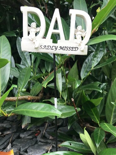Dad letter stick with cherubs - letter,