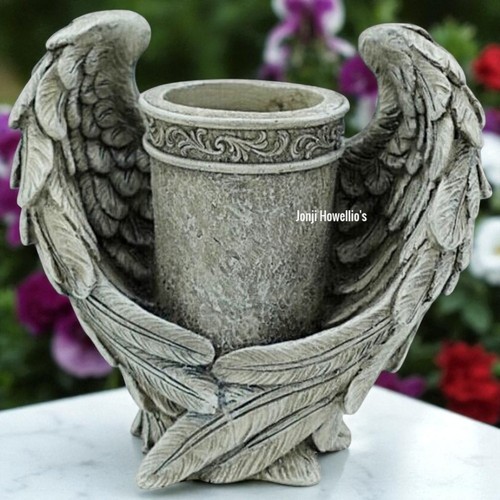 Angel wings vase plant pot - wings,