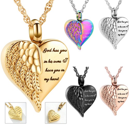 Angel wing heart memorial - heart,