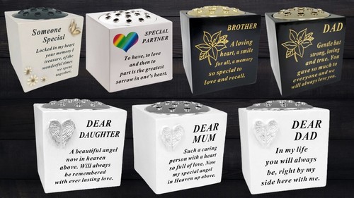 Grave flower vase memorial pot - flower,