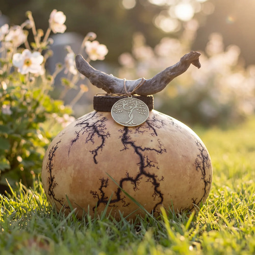 Gourd biodegradable urn for - urn,