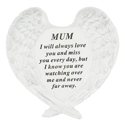 Mum guardian angel heart wings - angel,