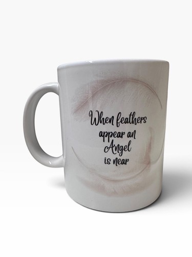 Angel feather mug when - feather,