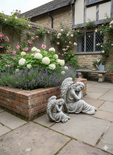 Angel garden ornaments solid - garden,