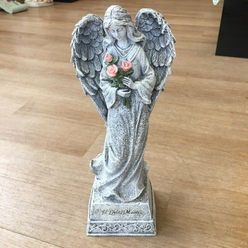 Resin standing grave angel - resin,
