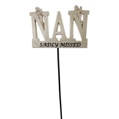 Sadly missed nan angel - missed,