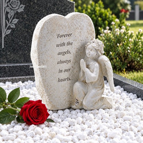 Angel praying memorial - praying,